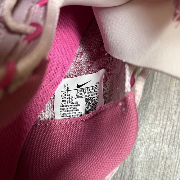 Nike Athletic Superrep Go 3 Flyknit Next Nature Shoes Desert Pink NWT Size 9.5 - Picture 9 of 10